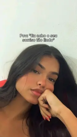 seu sorriso é lindo.