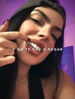 Y NO TE VOY A NEGAR