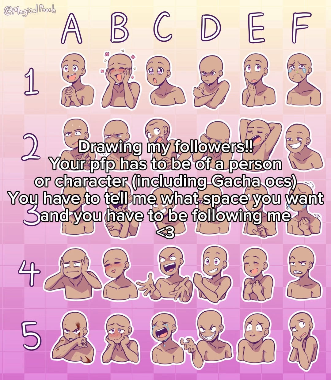 Drawing my followers