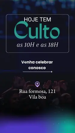 Convite Culto 