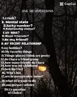 ASK QUESTIONS!! <3