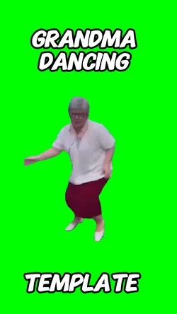 Grandma vibing