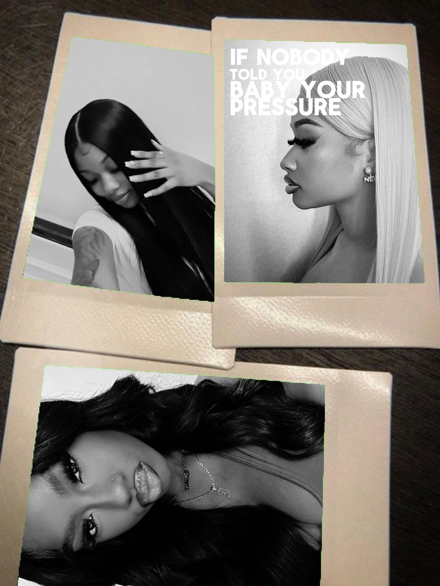 polaroid collage 1 🤍