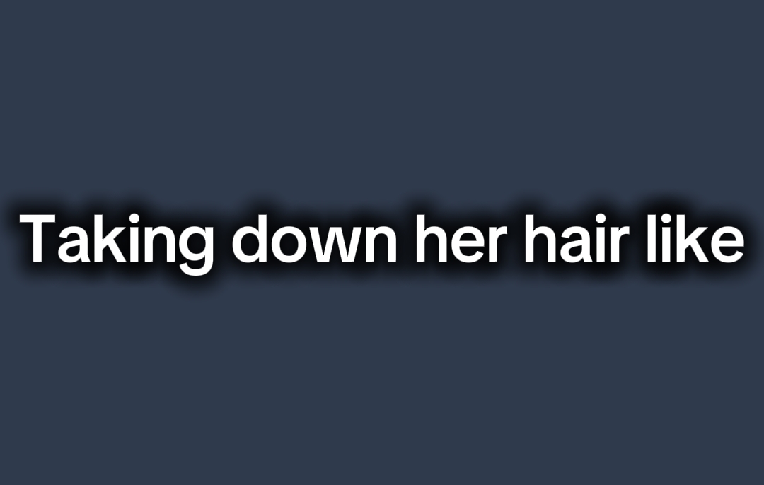 Enlever ses cheveux