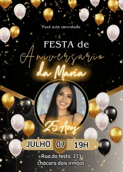 Convite Aniversário 