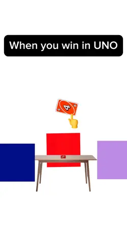 When you win in uno