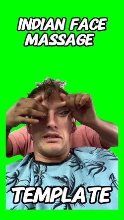 Indian face massage 