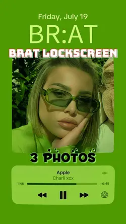 charli xcx apple 🍏
