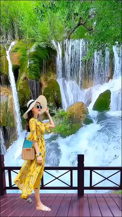 Waterfall view