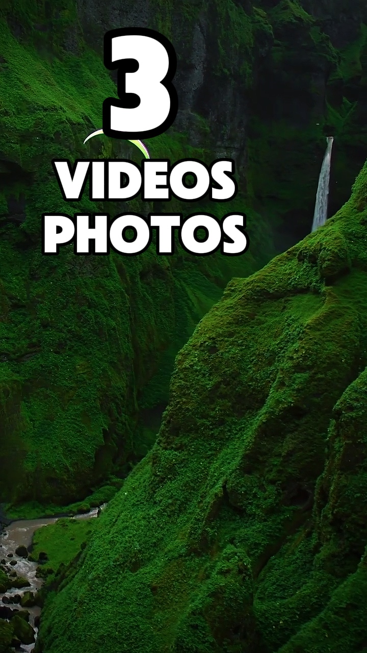 3 videos or photos 