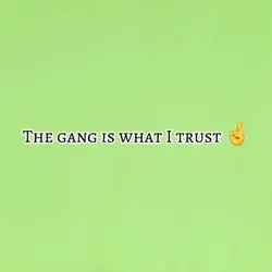Trust ๐ค.