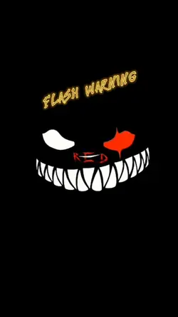 Flash warning 