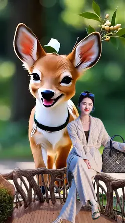 Cute deer