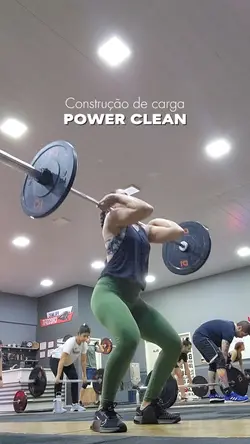 Power clean crossfit