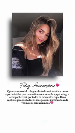 feliz aniversário