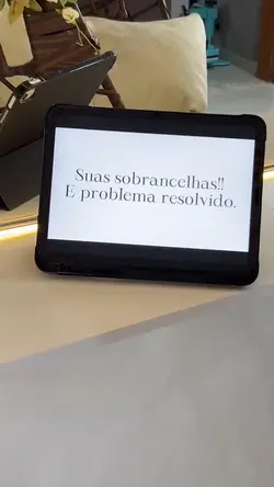 Sobrancelha 🎯