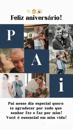 Parabéns Pai 