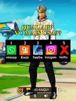 APP QUE MAIS USA??