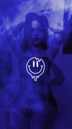 efeito azul+ fumaça 