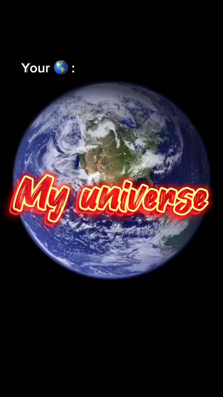 Eres mi universo 🌎🫶