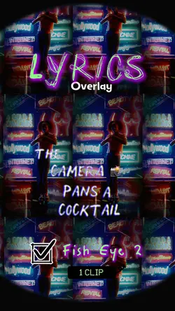 Lyrics Overlay Fish👁️