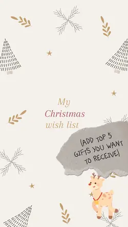 Christmas wishlist✨