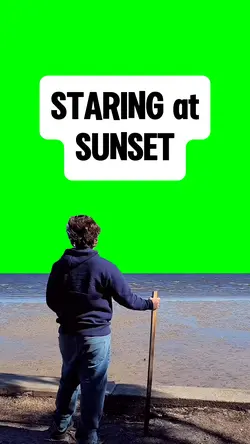 STARING AT SUNSET