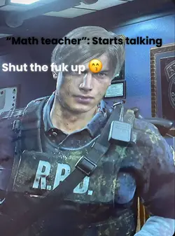 Hate my math teacher