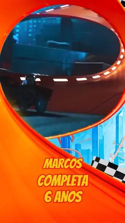 convite hotwheels