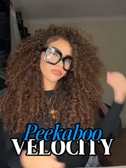 Peekaboo velocity