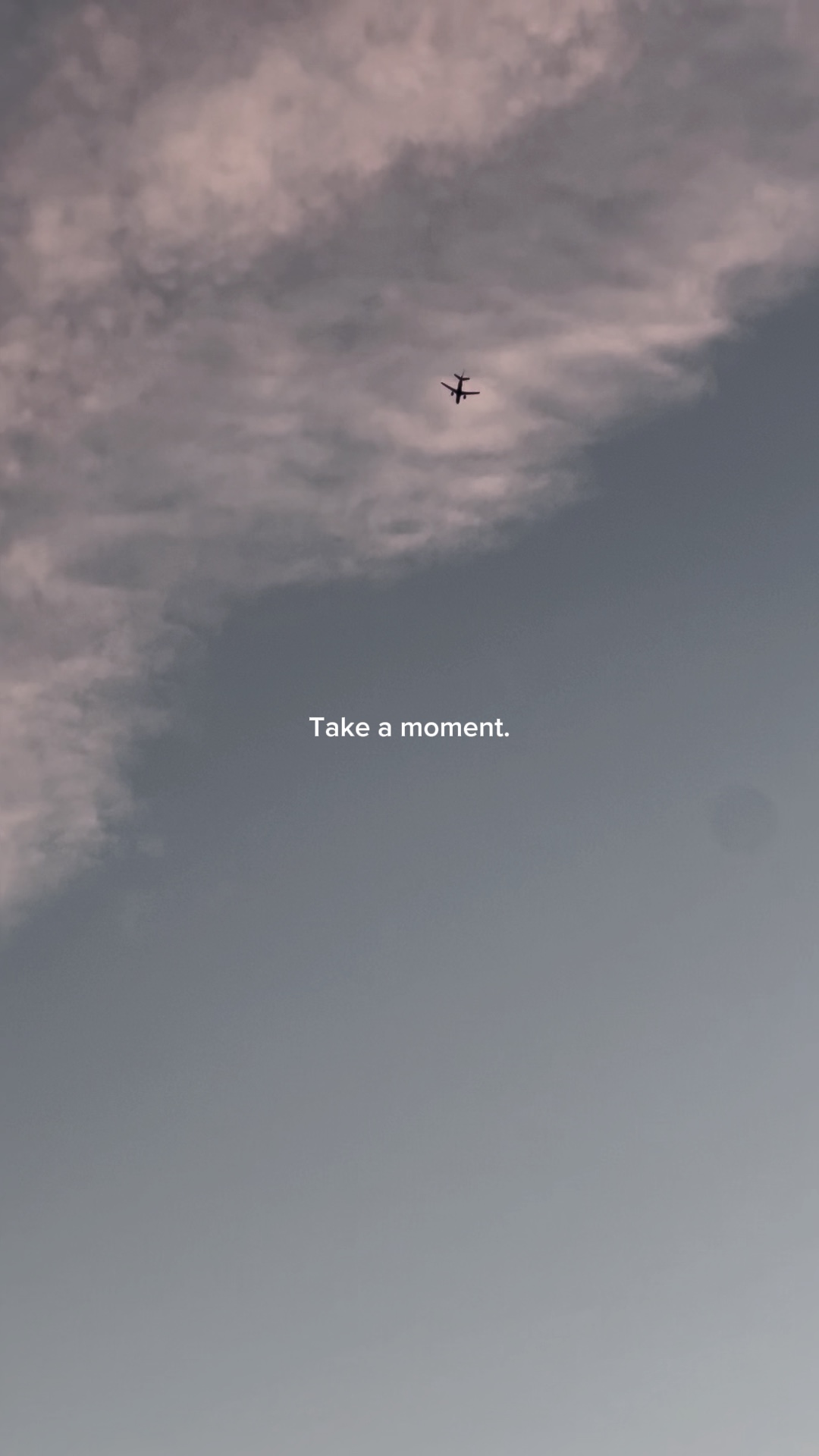Espere um momento.