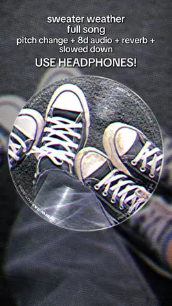 sweater weather song