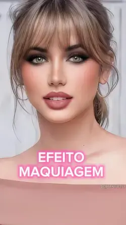 efeito maquiagem