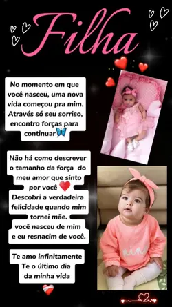 Para minha filha