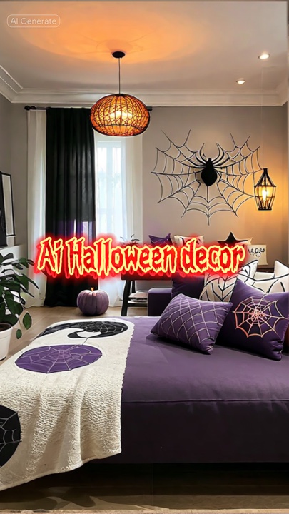 Ai Halloween decor 