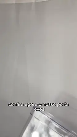 Porta ovos acrílico.