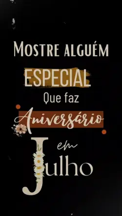 Aniversário julho 