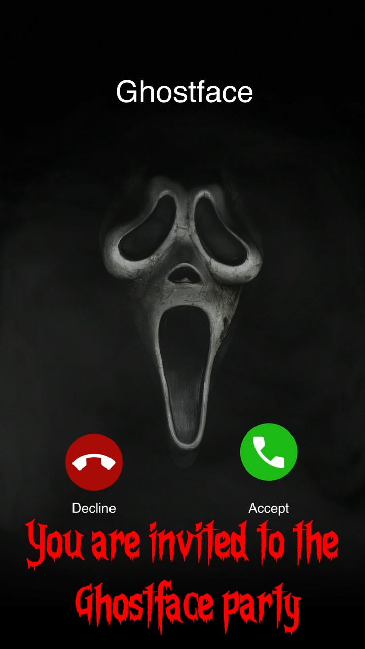 Ghost face party