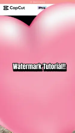 watermark tutorial