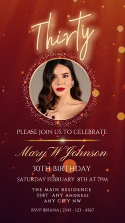 Birthday Invitation 
