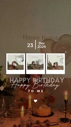 Happy Birthday to me