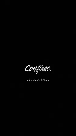 Confieso.