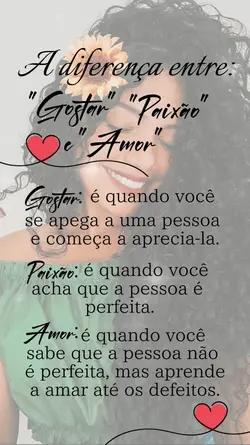 A diferença entre: