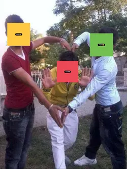 meme trio de amigos