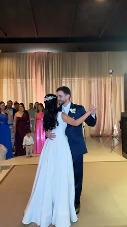 Valsa dos noivos 🤵‍♂️👰‍♀️