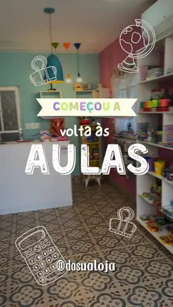 Volta às aulas loja