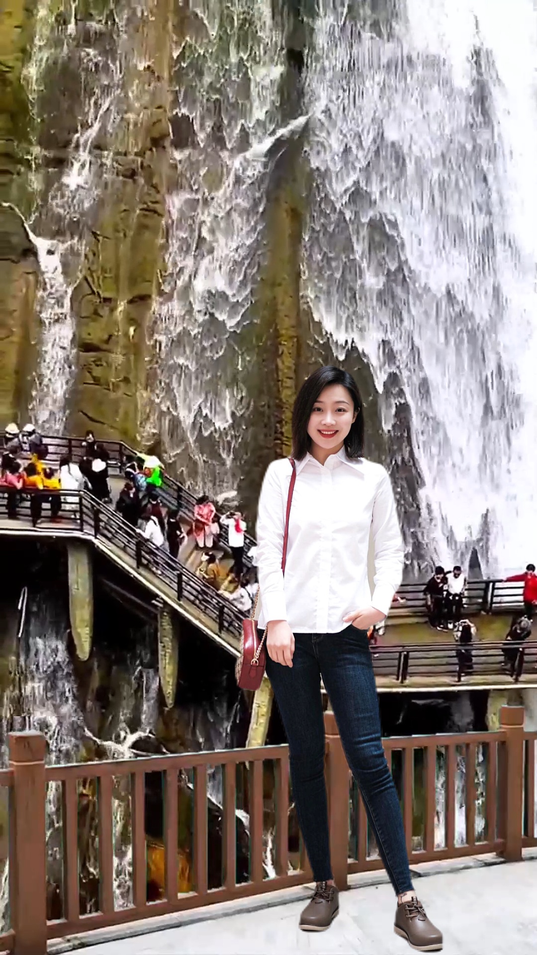 Waterfall view
