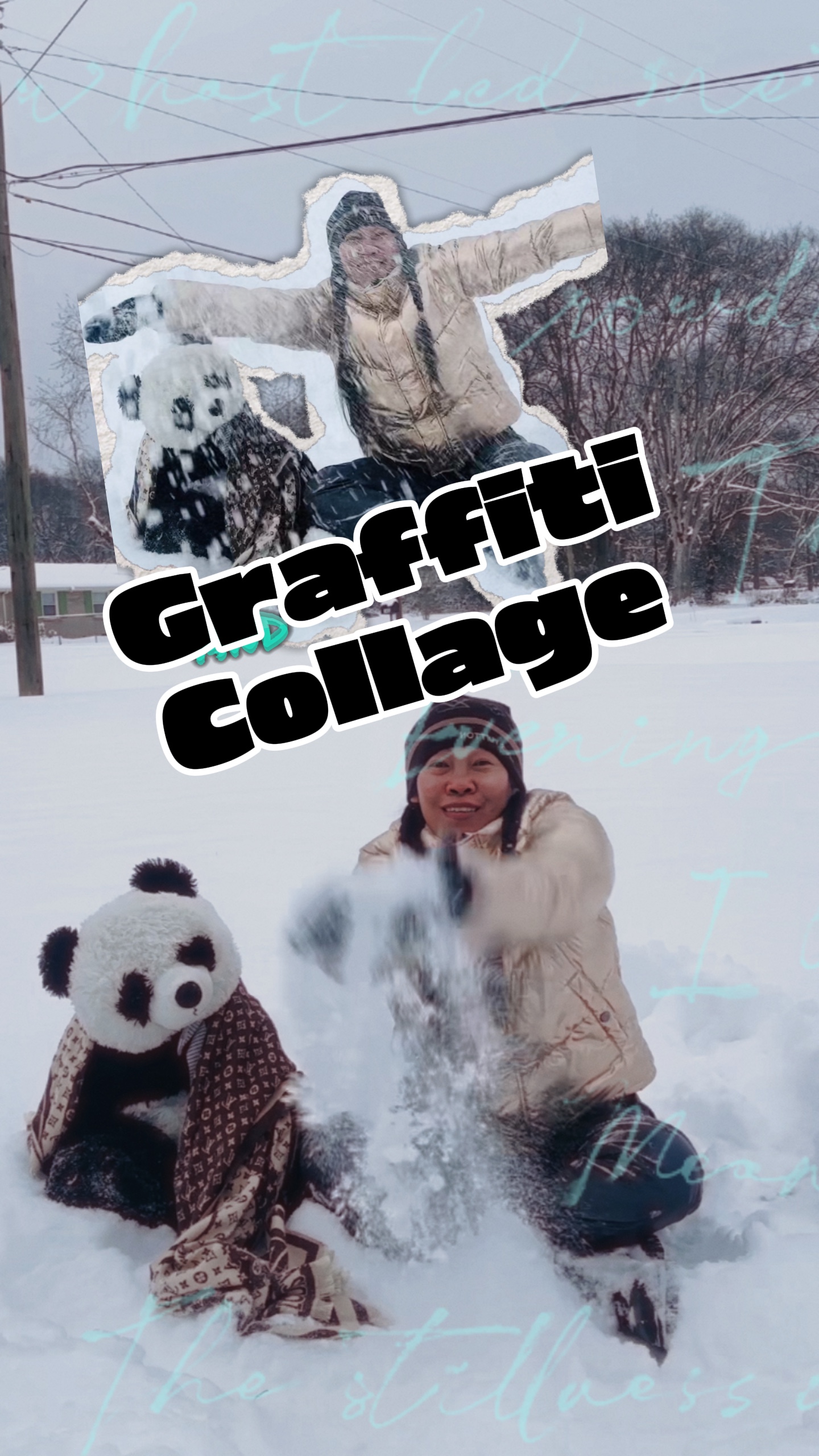 Collage de graffitis 