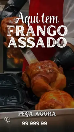 Frango assado 