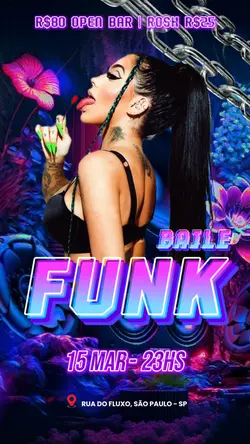 FLYER BAILE FUNK 